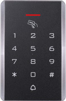 UHPPOTE 125KHz RFID EM ID Keypad Stand-alone Door Access Control Kit With Strike Lock Remote Control Exit Button